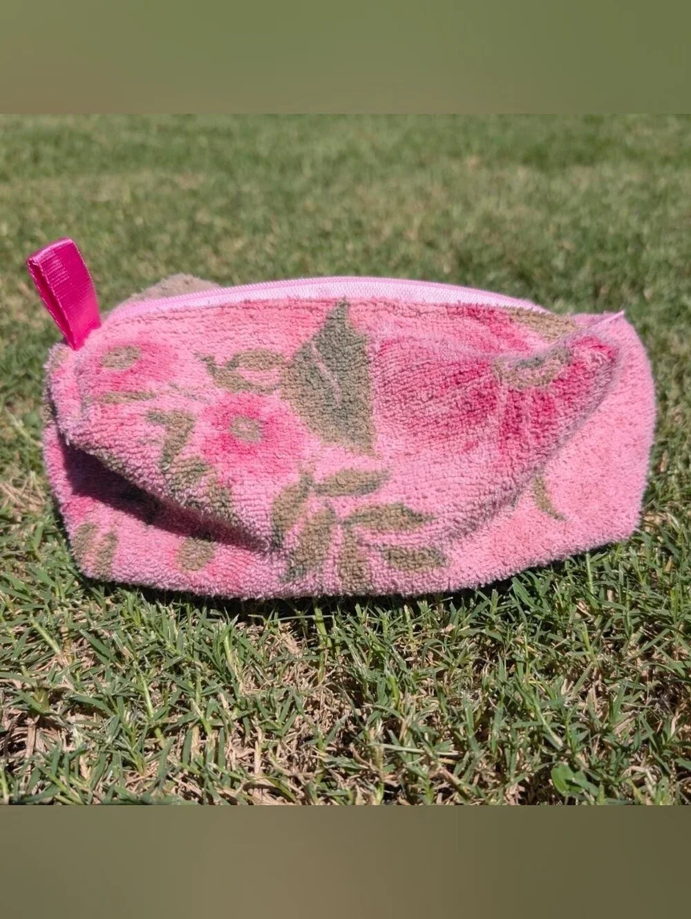 Upcycled Vintage Towel Bag